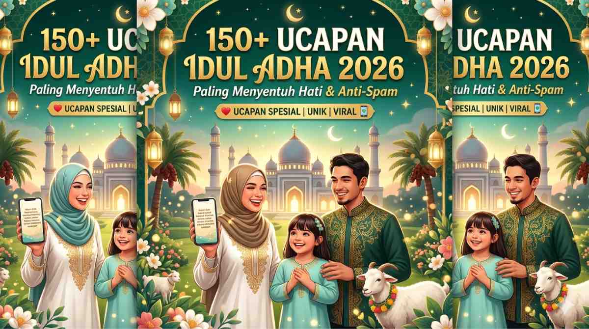 150+ Ucapan Idul Adha 2026 Paling Menyentuh Hati & Anti-Spam