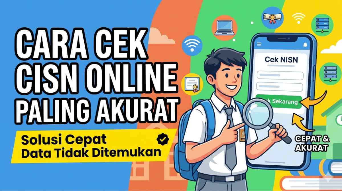 Mencari cara cek NISN terkadang membuat panik, apalagi saat tenggat waktu pendaftaran sekolah atau beasiswa sudah di depan mata.